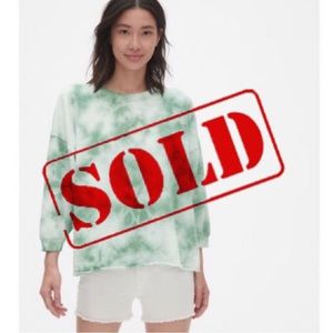 GAP Tie Dye Crewneck Sweatshirt